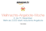 Amazon Weihnachts-Angebote-Woche! Alle Deals von Freitag dem 05. Dezember von 09:00 bis 11:30 Uhr in der Übersicht!