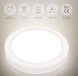 22cm LED Deckenleuchte mit 18W für nur 10,19€