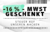 Nur heute! 16% Extra-Rabatt auf die Tagesangebote bei DefShop