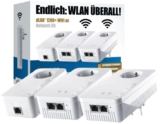 DEVOLO DLAN 1200+ WiFi AC Network Kit Powerline Adapter für nur 189,- Euro inkl. Versand