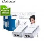 [REDCOON] Devolo dLAN 200 AVduo Starter Kit (2x 200 Mbit Powerline Adapter) für nur 34,99 Euro inkl. Versand