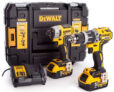 DeWalt Schlagbohr- & Schlagschrauber Set DCK266P2T + 2x 2,5Ah Akkus (18 V, bürstenlos) + Aufbewahrungsbox für nur 328,90€ inkl. Versand
