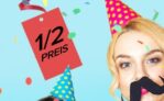 Närrische Preise bei Dress-for-less: Bis 27. Februar alles zum 1/2 Preis!