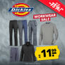 Dickies Workwear Sale mit Overalls, Hosen & Oberteilen – bis zu 73% Rabatt!