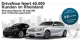 [DRIVENOW] Nur noch heute! Vollkommen in Köln oder Düsseldorf gratis anmelden und Gratisminuten abkassieren