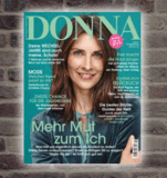 6 Ausgaben der Zeitschrift DONNA für nur 22,20 Euro und 20,- Euro Verrechnungsscheck als Prämie!