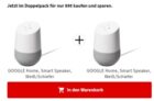 GOOGLE Home Smart Speaker im Doppelpack für nur 89,- Euro bei MediaMarkt