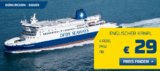 [DFDS] Überfahrten von Duinkerke oder Calais nach Dover für 4 Personen inkl. PKW aktuell schon ab 29,- Euro