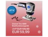 [EBAY SONNTAGSBESCHERUNG] Dremel Trio 6800-2/9 Multifunktionsgerät für nur 59,99 Euro inkl. Versandkosten
