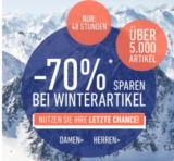 [DRESS-FOR-LESS] 70% Rabatt auf Winterartikel + 10,- Euro Newslettergutschein + Versandkostenfrei ab 100,- Euro!