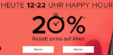 Bei Dress-for-Less bis 22 Uhr Extra 20% Rabatt + 10% Newslettergutschein