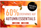 [DRESS-FOR-LESS] Nur noch heute! 60% Rabatt auf „Autumn Essentials“ für Damen und Herren + 10,- Euro Newslettergutschein