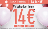 [DRESS-FOR-LESS] Happy Birthday Dress-for-Less! Nur noch heute 14,- Euro Rabatt auf Alles mit MBW 100,- Euro + 10,- Euro Newslettergutschein