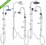 [EBAY WOW!] Verschiedene Duscharmaturen mit Handbrause und Regendusche für nur 49,99 Euro inkl. Versand!