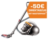 DYSON 228592-01 Ball Allergy Staubsauger ohne Beutel für nur 189,- Euro bei Zahlung mit Masterpass