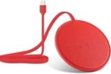EasyAcc Wireless Charger mit 10W in rot für nur 5,39 Euro