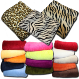 [EBAY WOW #2] Kuscheldecke 150 x 200 cm einfarbig oder mit Tierfellmotiven für nur 9,99 Euro inkl. Versand