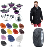 [EBAY WOW] Übersicht! Heute als WOW: Nebulus Mantel, Lounge Chair, Winterreifen und Beem Kochtopfset