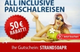 [REISEHUGO.DE] Bei Ebookers satte 50,- Euro auf die nächste Pauschalreise – bis 24. April buchbar!