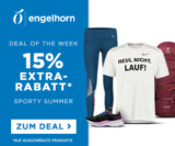 Engelhorn Sports Weekly Deal mit 15% Rabatt auf über 2.600 ausgewählte Sportartikel