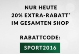 Nur heute: 20% Rabatt auf ausgewählte Mode bei Bestellungen via „amazon pay“ bei Engelhorn