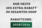 Nur heute: 20% Rabatt auf ausgewählte Mode bei Bestellungen via „amazon pay“ bei Engelhorn