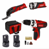 EINHELL Maschinen-Set RT-TK 12 Li mit 2 x 1,3 Ah Li-Ion Akkus für nur 79,99 Euro inkl. Versand!
