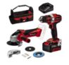 Einhell Power X-Change Werkzeug-Set TE-TK 18/2 Li inkl. Zubehör für nur 129,99€ inkl. Versand