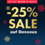 Nur heute: 25% Rabatt auf alle Dessous im Eis.de Onlineshop