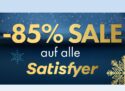 85% Rabatt auf alle Satisfyer Produkte bei Eis.de (Dildos, Vibratoren, Gleitgel uvm.)