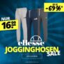 Bis zu 69% Rabatt auf Ellesse Jogginghosen bei Sportspar