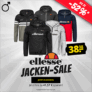 Verschiedene Ellesse Herren Jacken für nur je 38,38€ bei SportSpar