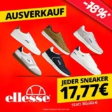 ellesse Sneaker bei SportSpar mit über 10 Modellen für nur je 17,77€