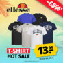 Verschiedene ellesse Herren T-Shirts (S-2XL) für nur je 13,99€ (statt 22€)