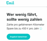 Perfekt für Zweitwagen oder Sommerfahrzeuge: Die EMIL KFZ-Versicherung mit KM-genauer Abrechnung – Ideal für Wenigfahrer