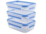 3-teiliges Set Emsa 508570 Clip & Close Frischhaltedosen für 7,99€