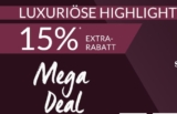 15% Rabatt auf „Luxuriöse Highlights“ von Marken wie Michael Kors, Belstaff, MCM, Moncler uvm.