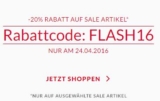 Engelhorn Flash Sale: 20% Extrarabatt auf bereits reduzierte Artikel!