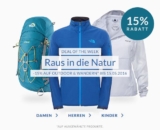 Engelhorn Sports Weekly Deals – 15% Rabatt auf Outdoor und Wander Artikel
