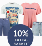 10% Rabatt auf Sommer Looks (Shorts & Shirts) im Engelhorn Onlineshop