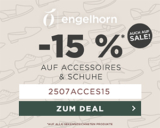 Engelhorn: 15% Extra-Rabatt auf über 1.600 Accessoires & Schuhe
