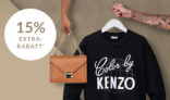 Nur heute 15% Extra-Rabatt auf über 3.000 Luxusmarken-Artikel – z.B. D&G, Kenzo oder Burberry