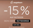 15% Rabatt auf viele Outdoor-Artikel im Engelhorn Onlineshop