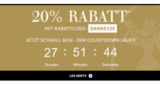 Letzte Chance! 20% Gutschein auf das gesamte Sortiment bei Engelhorn!