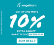 10% Extra-Rabatt auf über 1.200 reduzierte Sportartikel im Engelhorn Sports Shop