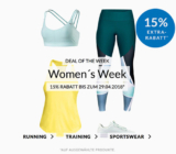 Engelhorn Sports Women’s Week mit 15% Rabatt auf über 1.700 ausgewählte Artikel