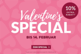 Engelhorn Valentinstag Aktion mit 10% Rabatt auf viele ausgewählte Produkte