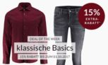 Engelhorn Weekly Deal: 15% Rabatt auf klassische Basics