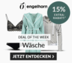 Engelhorn Weekly Deal mit 15% Rabatt auf Wäsche