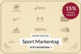 15% Rabatt auf ausgewählte Top Marken im Engelhorn Sport Online-Shop